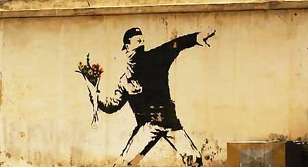 граффити в Вифлееме